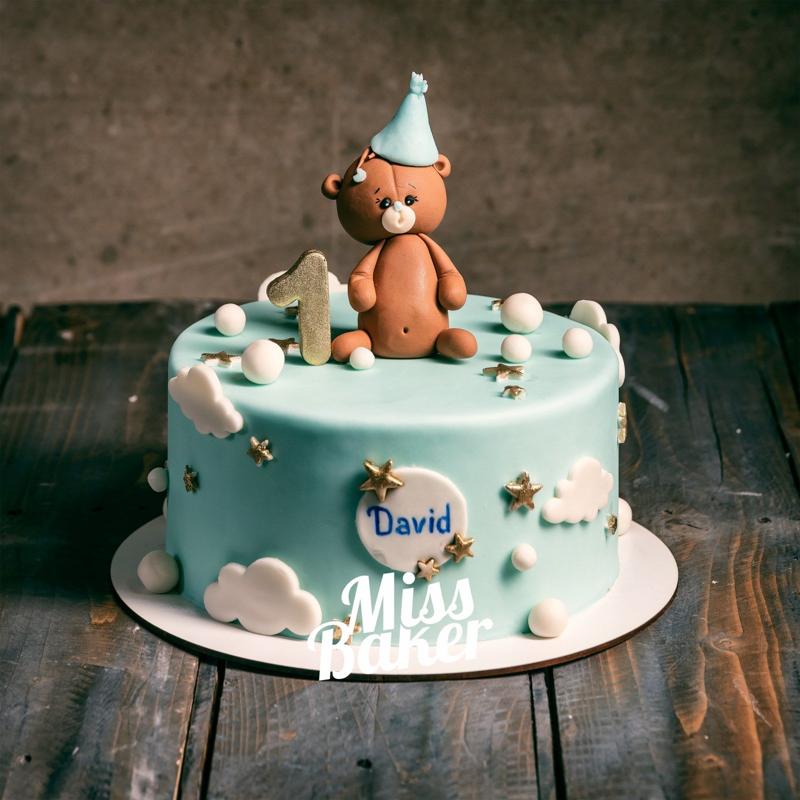 Toturi pentru copii — decor aniversar, personalizat, rotund — Miss Baker Constanța