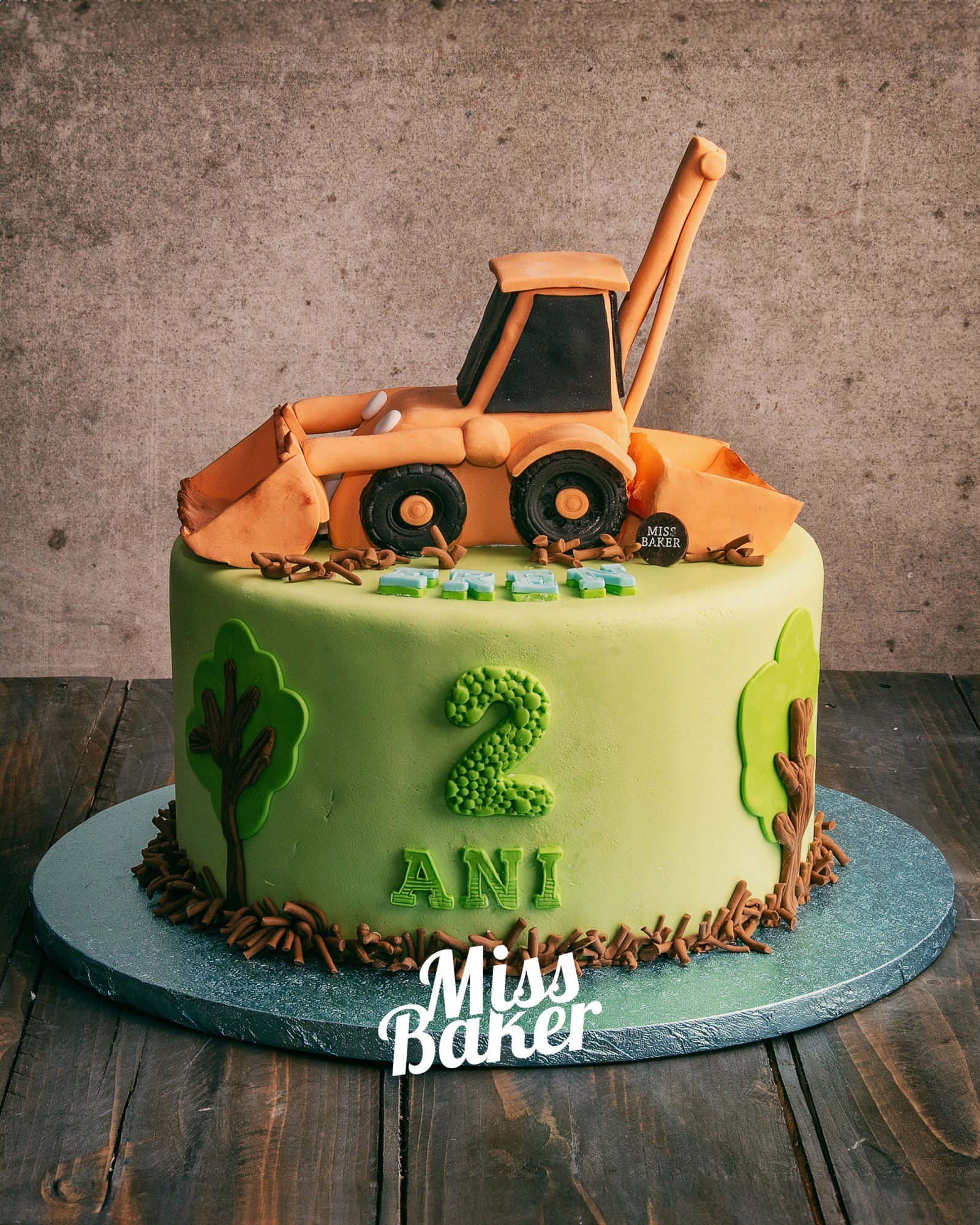 Toturi pentru copii — decor aniversar, personalizat, rotund — Miss Baker Constanța