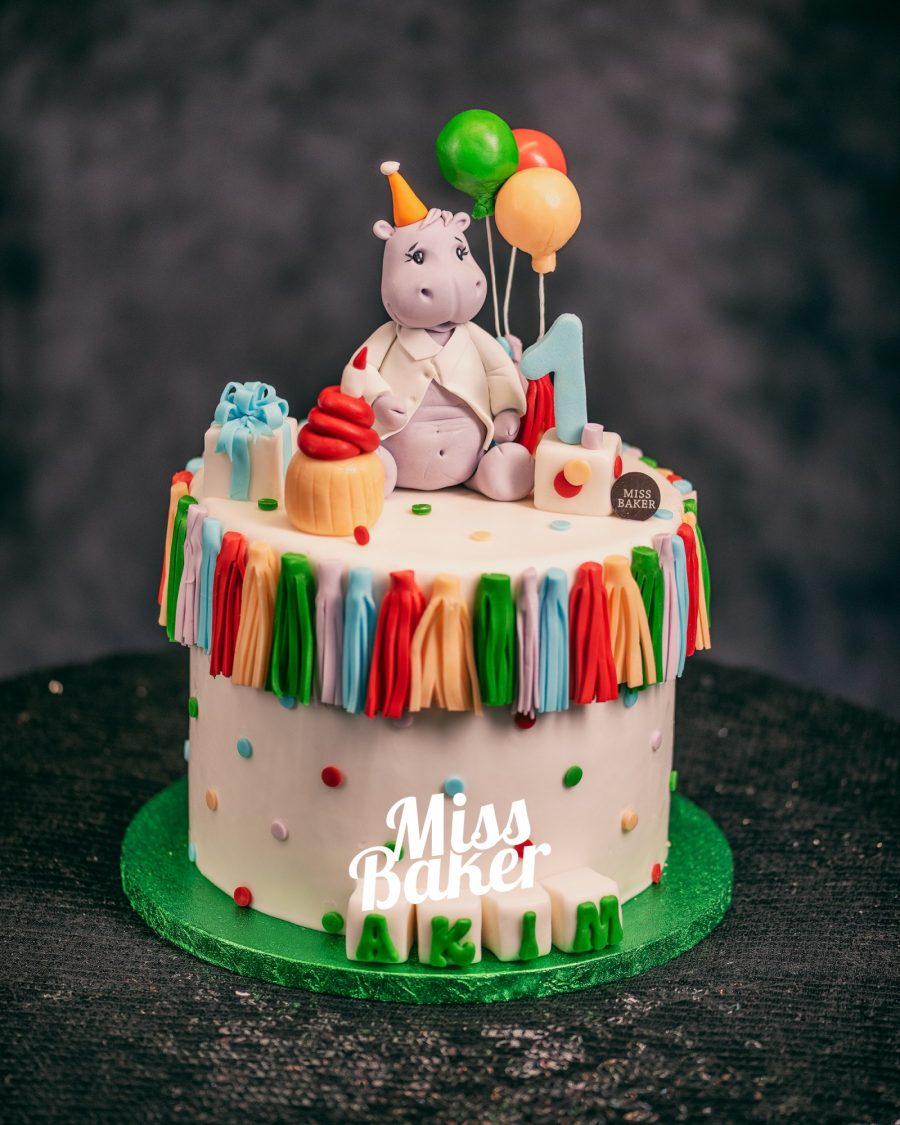 personalizat, decor aniversar, rotund — Miss Baker Constanța