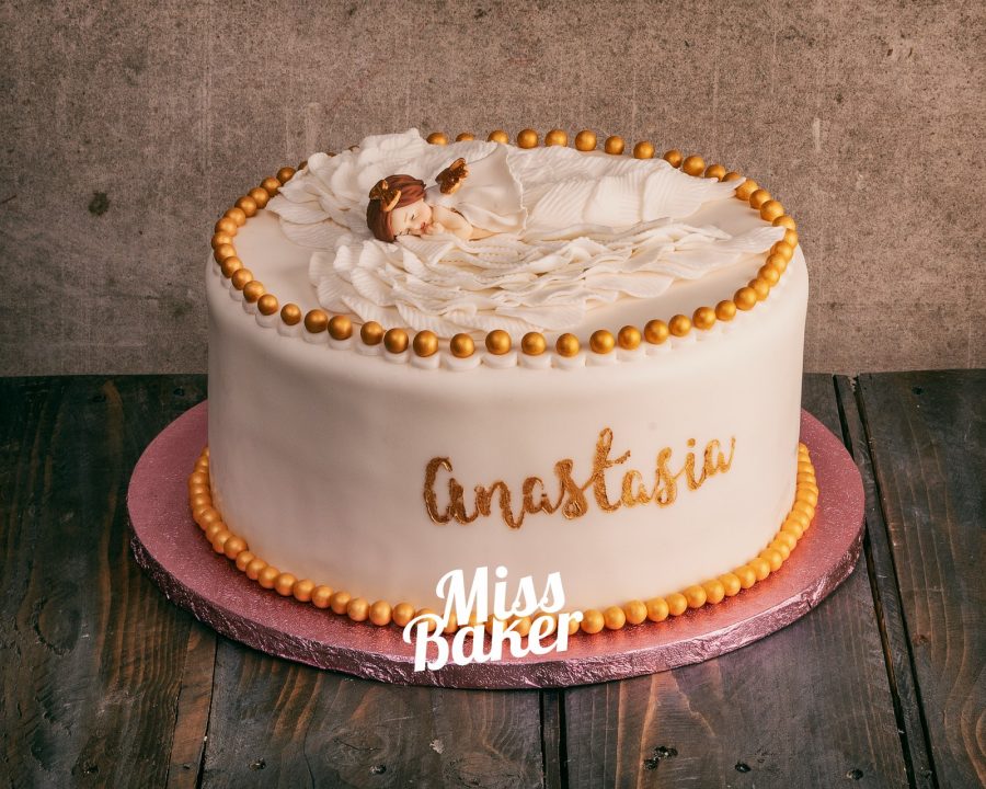 rotund, personalizat, decor aniversar — Miss Baker Constanța