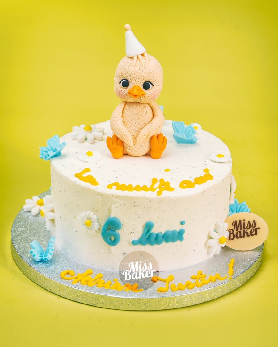 decor aniversar, personalizat, rotund — Miss Baker Constanța