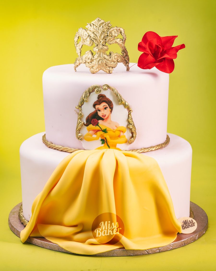 tort etajat, două niveluri, personalizat — Miss Baker Constanța