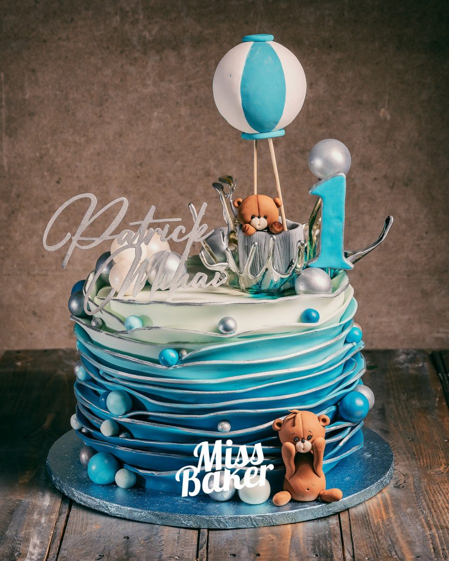 decor aniversar, personalizat, rotund — Miss Baker Constanța